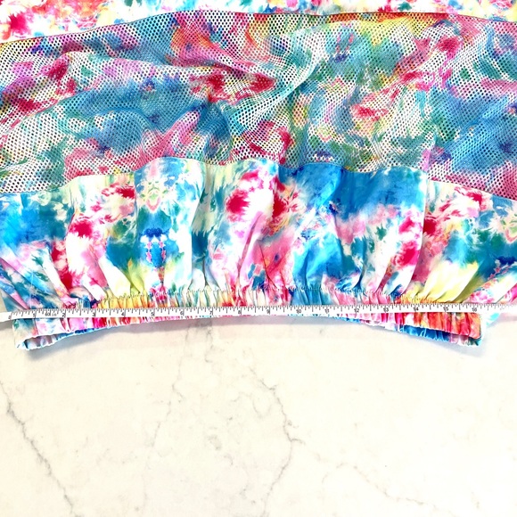 REDFOX Nylon Tie Dye Colorful Jacket Size Med - Picture 4 of 10